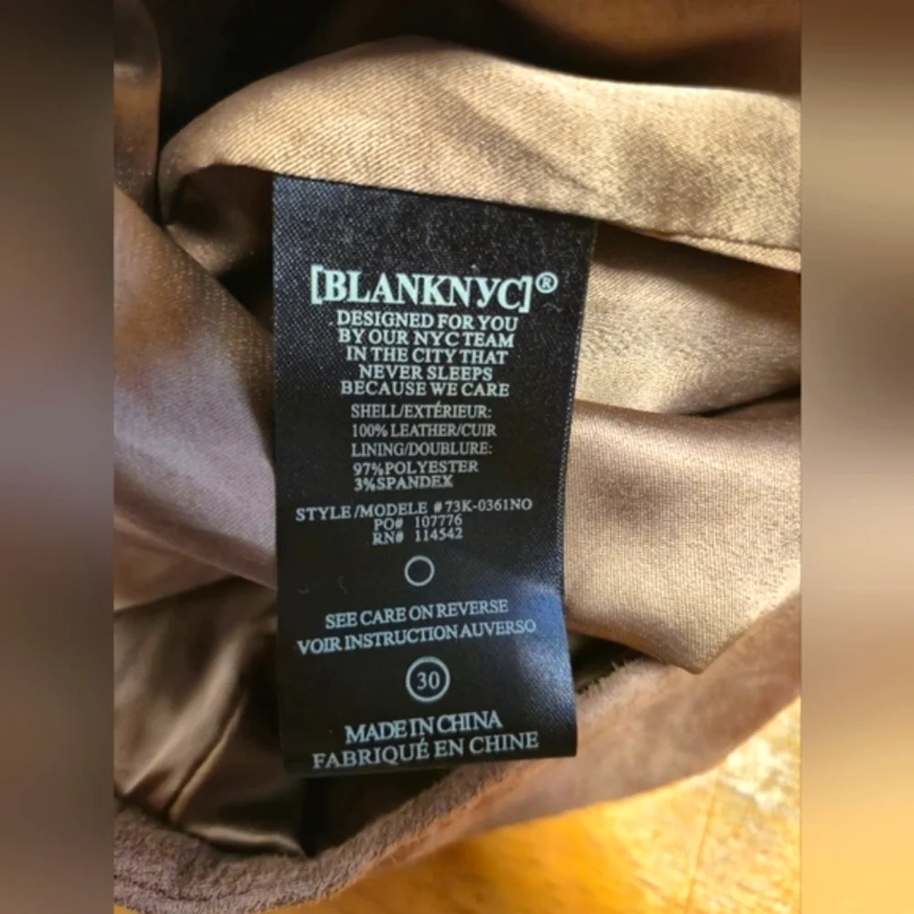 Blank NYC Brown‎ Mini Skirt for Casual Work